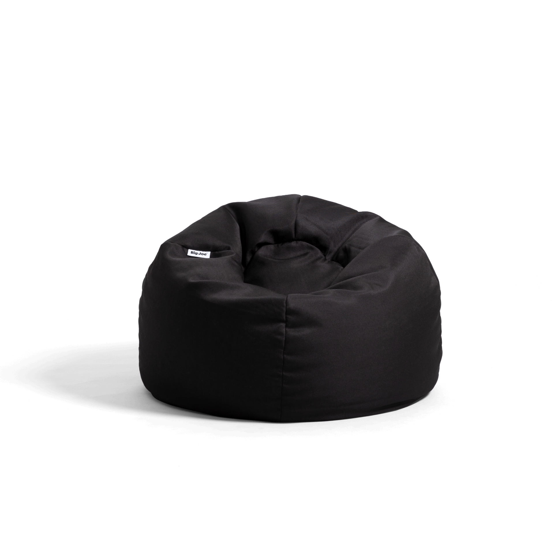 Big Joe Dot Filled Bean Bag Chair, Buttercup Gabardine, Smooth