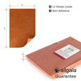 thumbnail image 2 of Allgala 12 Pack Glitter EVA Foam Paper 8 x 12inch Sheets-Orange-CF85007, 2 of 2