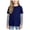 Navy, variant on JFOPQVSM Fake-Two Piece Patchwork Long Sleeve Basic Tees Girls Boys Long Sleeve Baseball Raglan T-Shirt Cotton Baby,Toddler