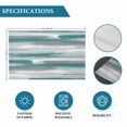 thumbnail image 6 of Blue Gray Stripes Placemats Set of 4, Watercolor Modern Abstract Minimalist Placemats for Dining Table, Place Mats for Kitchen Tabletop, Waterproof Wipeable Dining Table Mats Set, 6 of 9