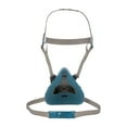 thumbnail image 3 of Personal Safety Division 6503QL Rugged Comfort Quic-Latch Half-Facepiece Reusable Respirators, Large, Grey/Teal, 3 of 5