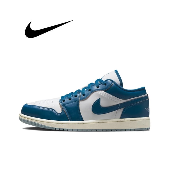 Zapatillas de baloncesto Air 1 Low AJ1 Panda de caña baja en blanco y negro DC0774-101