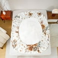 thumbnail image 5 of Castle Fairy Female Men Women Farmhouse Animal Horse Twin Sheet Sets 3pcs,Chic Floral Flowers Rose Twin Fitted Sheet Microfiber,Vintage Flying Butterflies Breathable Flat Sheet,Ultra Soft Home Decor, 5 of 7
