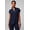 NAVY, variant on Fabletics Women's Evolve 3-Pocket Scrub Top with an Oversized Fit - MotionTech, 4-Way Stretch, Wrinkle-Resist, Anti-Shrink (Sizes Vary)