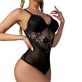 thumbnail image 5 of uublik Lingerie Set for Women Sexy Naughty Sexy Naughty Plus Size Babydoll Lace Bodysuit, 5 of 5