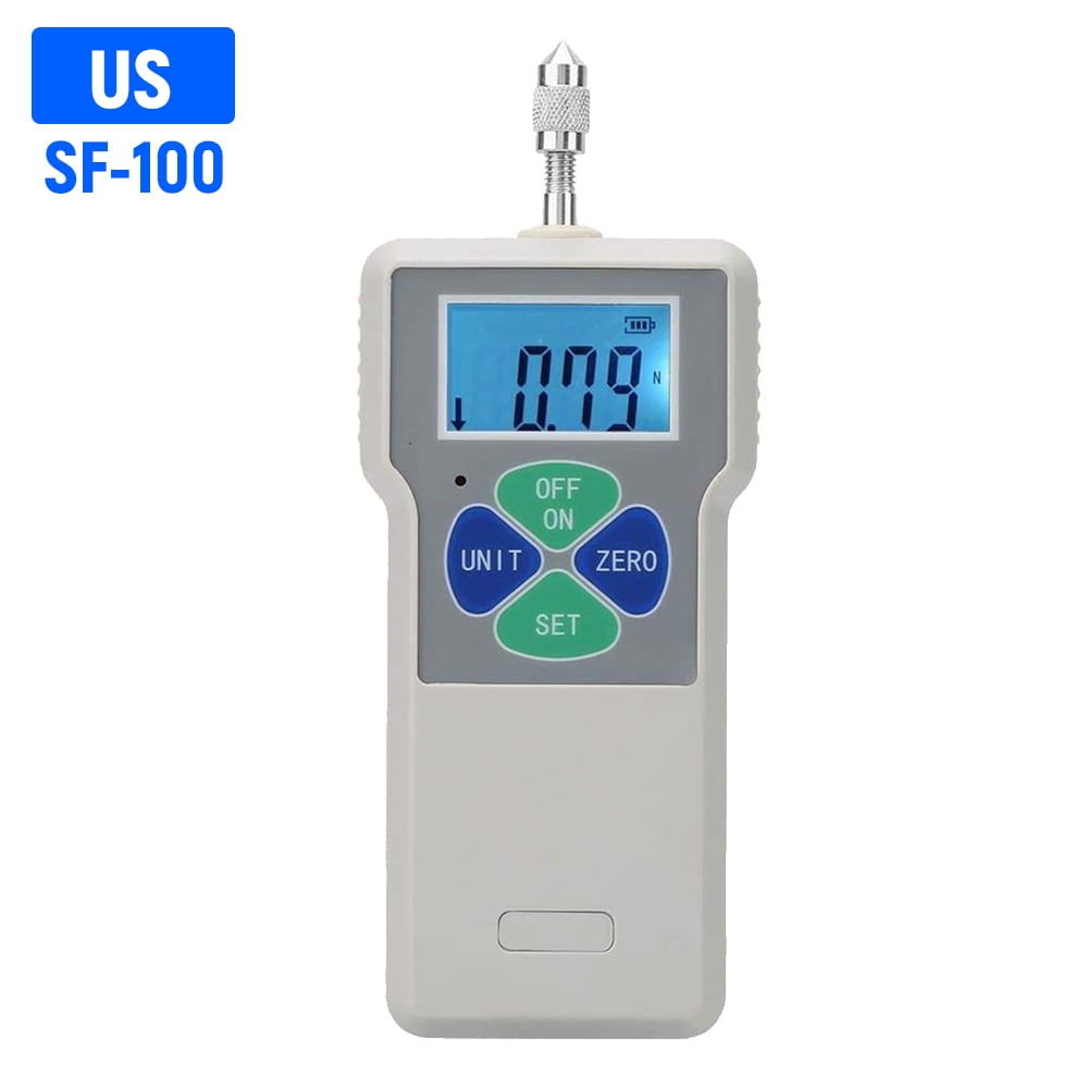 Digital Force Meter Push Pull Tester Gauge Portable Dynamometer