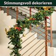 thumbnail image 5 of Christmas Garland 2.7m Artificial With Lighting - Chain Of Lights, 5 of 5