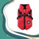 thumbnail image 5 of Arnés de invierno para mascotas, chaqueta impermeable a prueba de viento, para correr, ropa Universal ligera, gancho trasero, decoración de ropa, rojo S Eigraketly PT000587-20, 5 of 7