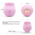 thumbnail image 3 of Bloomgasm The Rose Suction Vibrator, Lovers Gift Box Edition, Pink, 3 of 3