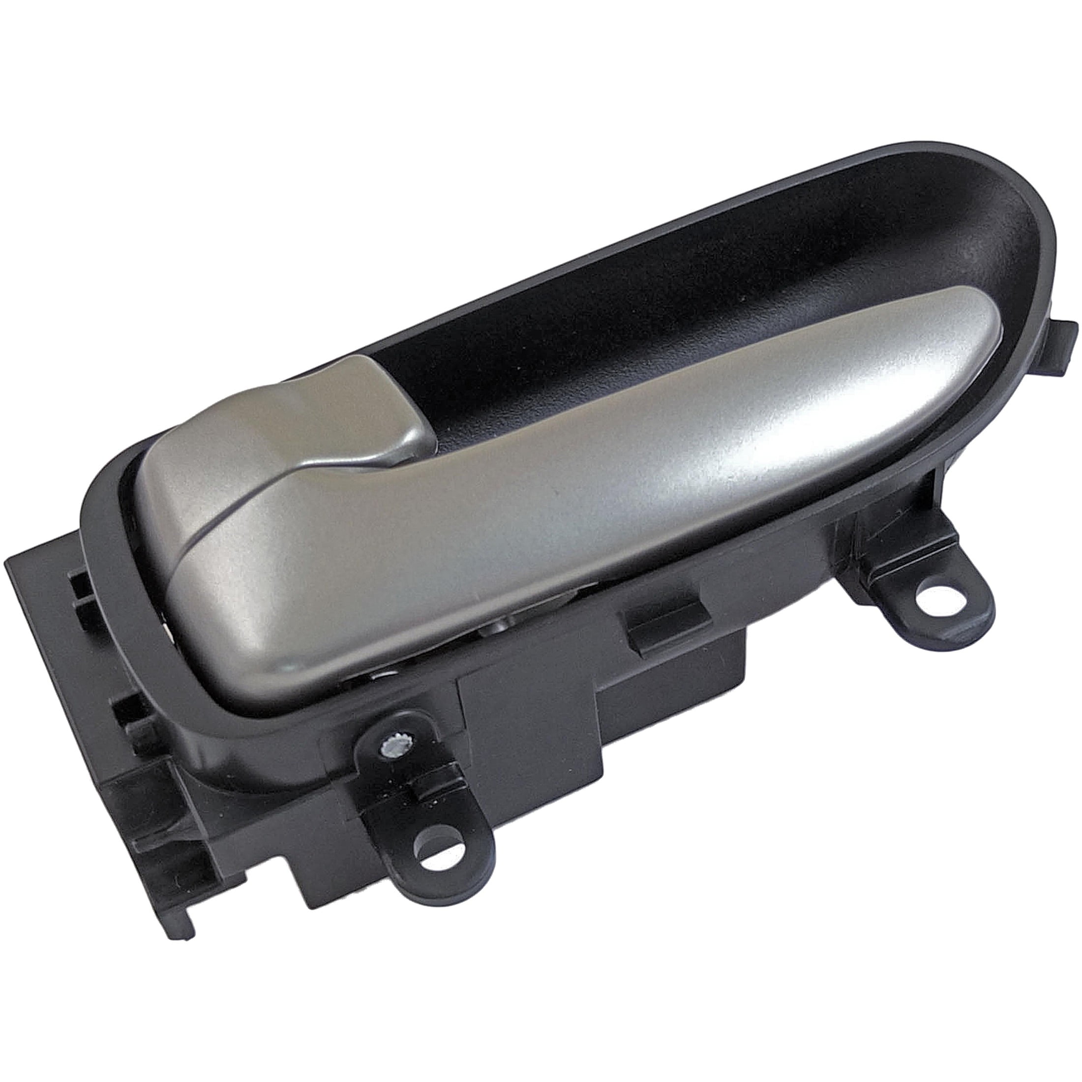 Dorman 96530 Front Driver Side Interior Door Handle for Specific Infiniti Models, Black; Silver