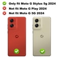 thumbnail image 2 of Funda de teléfono GSDCB para Motorola Moto G Stylus 5G 2024, transparente, 2 of 6