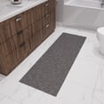 thumbnail image 2 of Ottomanson Plush Shag Bath Rug, Non-Slip Bathroom Mat with Rubber Backing, 24" x 36", Gray, 2 of 8