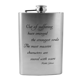 8oz Out of Suffering Stainless Steel Flask 8oz Out of Suffering Stainless Steel Flask