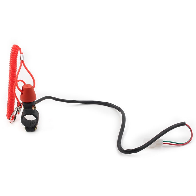 Motorcycle ATV Kill Switch Tether Lanyard - Safety Engine Cut-Off For Dirt Bikes, Pit Bikes, Quads 4 thumbnail image