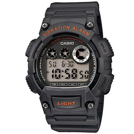 Casio - Casio W735H W735HB Men's Vibration Alarm Chronograph Countdown Timer Watch (W735H-8AV
