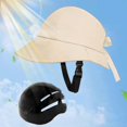thumbnail image 4 of Bicycle Helmet Hat Shaped Helmet Fishing Hat Sun Hat Cyclist Helmet Hat Type Helmet Cap For Women's Cycle Everyday Wear Work, 4 of 5