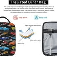 thumbnail image 5 of Speed Racer Insulated Lunch Bag, Lunch Box for Office Travel, Lunch Bag for Men and Women, 5 of 6