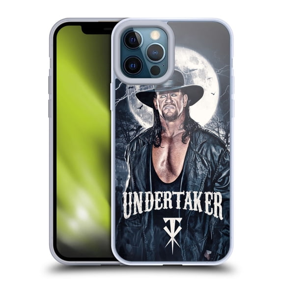 Head Case Designs WWE The Undertaker Portrait Soft Gel Case for Apple iPhone 12 Pro Max