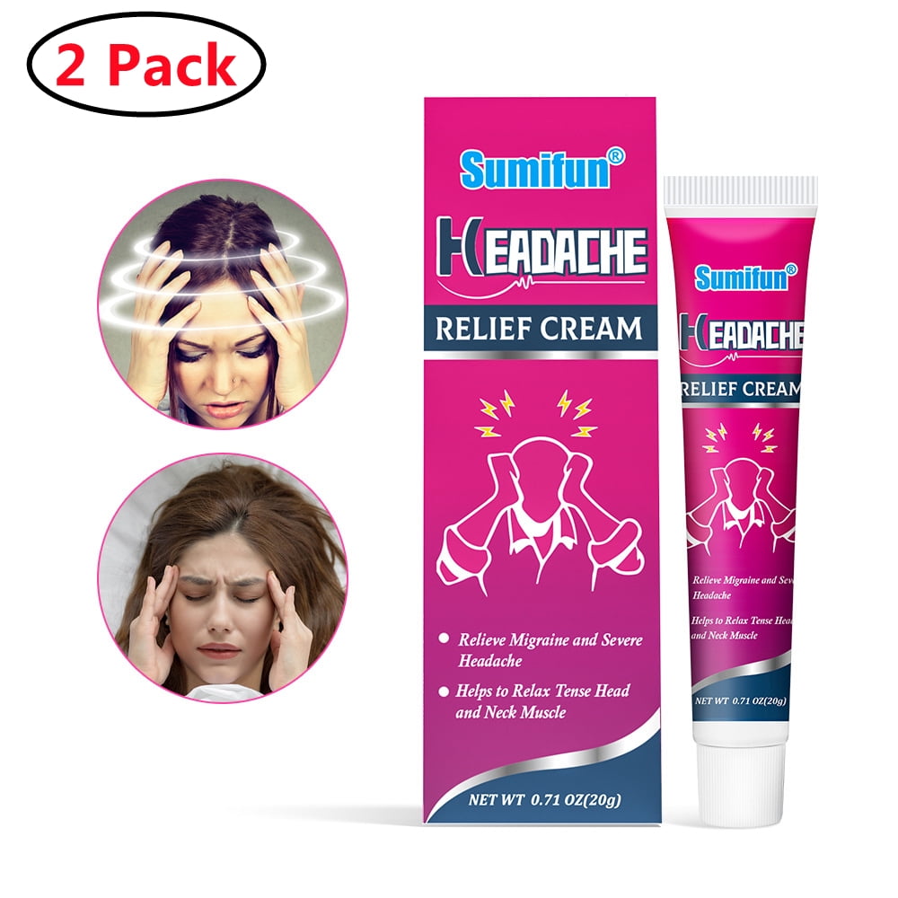 Headache cream,Relieve Throbbing,Pulsating,Stabbing Headache,Ease