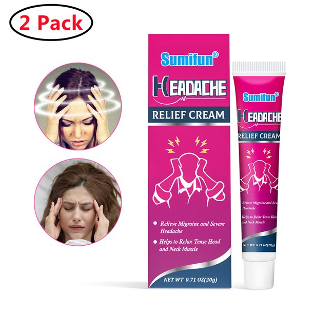Headache cream,Relieve Throbbing,Pulsating,Stabbing Headache,Ease