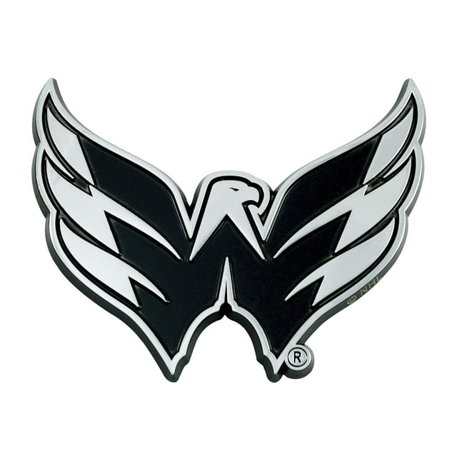 FANMATS 15640 Washington Capitals Emblème Auto en Métal Chromé 3D
