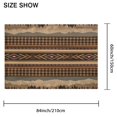 thumbnail image 3 of Rectangle Table Cloth, Waterproof Heavy Duty Vinyl Tablecloths, Wipeable Washable Table Cover Floral Rustic Seasonal Table Cover for Party Picnic Dinner Decor (Boho, 60" X 84"), 3 of 7