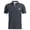 Grey, variant on Mens Graphic T-shirts Short Sleeve Polo Shirts Goat Print Button Lapel Business Casual Summer Top Navy M