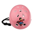 thumbnail image 4 of 7pcs / Set de Casco de Patinaje de Niños + Sistema de Protección 3 Pares de Almohadilla de + Cojín de Codo + Guardia de Muñeca Rosado Cola Patín de ruedas, 4 of 8