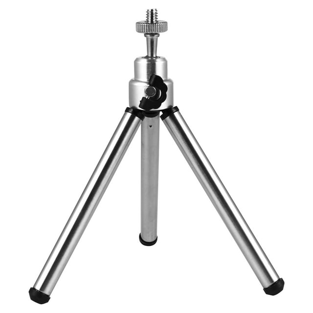 1 mini trípode de pesca de 26 cm con soporte para luces de pesca nocturnas al aire libre.