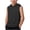Black, variant on Cethrio Boys T Shirts Size 10-12, Casual Hooded Pullover Sleeveless Kids Summer Tops Khaki