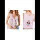 thumbnail image 3 of Blusas Bordadas con Flores para Mujer, Cuello en U, Flecos y Lazo Frontal, Camisetas Sin Mangas Holgadas Estilo Bohemio . Rosa M, 3 of 8