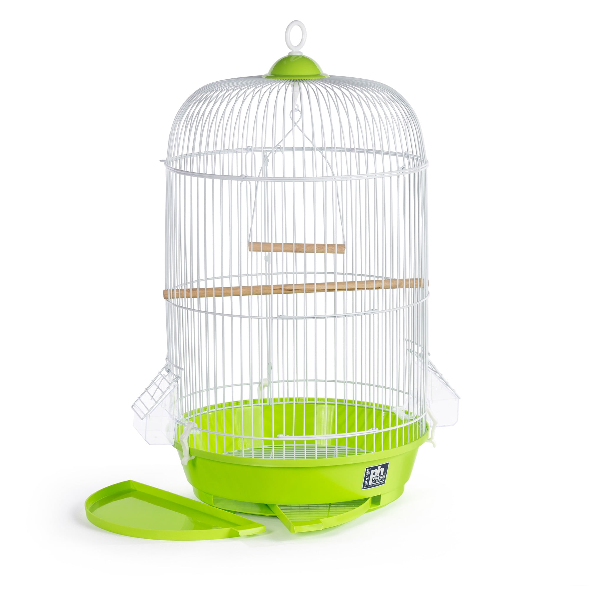 Prevue Pet Products Small Round Bird Cage - Green SP31999G