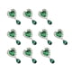 thumbnail image 1 of 10 abalorios de amor con colgante de corazón de diamantes de imitación para la fabricación de joyas para la fabricación de fundas de teléfono, 1 of 7
