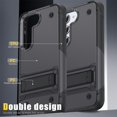 thumbnail image 6 of JTCASES for Samsung Galaxy S23 Plus Case, Foldable Kickstand Heavy Duty Protective Rugged Hybird Anti-slip Shockproof/Drop Resistant PC TPU Shell for Samsung Galaxy S23 Plus, Gray, 6 of 7