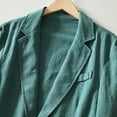 thumbnail image 4 of Vedolay Blazer Jackets for Men Slim Casual Blazer Jacket Top Outwear Green,4XL, 4 of 5
