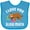 Turquoise, variant on Inktastic Valentine's Day I Love You Slow Much with Cute Sloth Boys or Girls Baby Bib