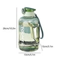 thumbnail image 3 of Water Bottle, Liter Large Capacity, High Temperature Resistant Plastic, with Carrying Handle, for Sports, Fitness, Gym, Hiking, Outdoor Activities, Ihhxbz, 3 of 9