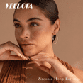 thumbnail image 5 of VEEDOFA Silver Hoop Earrings for Women,S925 Silver Plated Lightweight 20/30/40mm Hoops ﻿, 5 of 8