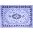 thumbnail image 1 of Ahgly Company Indoor Rectangle Persian Blue Traditional Area Rugs, 4' x 6', 1 of 4