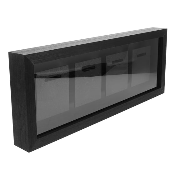 LOLIPPYY Modern Black Medal Display Frame for Sports Awards and Marathon Medals