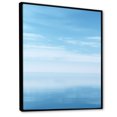 thumbnail image 2 of Designart "Dreamscape Of Oceans Infinity IV" Minimalism Floater Framed Canvas Prints, 2 of 5