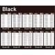 thumbnail image 2 of 1 sheet Long-Lasting 6D Hair-Like Eyebrow Tattoo Stickers - Waterproof Black and Brown Eyebrow Makeup Stickers, 2 of 5