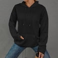 thumbnail image 6 of Bovemsi Sweatshirt for Women Oversized Hoodies 2025 Cute Hoodie Plus Size Plain Basic Soft Sweatshirts Tops Fall Winter Comfort Hoodie, 6 of 7