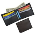 thumbnail image 2 of Genuine Premium Lamb Leather Credit Card Slim Design Bifold Wallet 58, 2 of 17