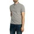 thumbnail image 2 of Superdry Vintage Destroy Polo Shirt, Grey, 2 of 5