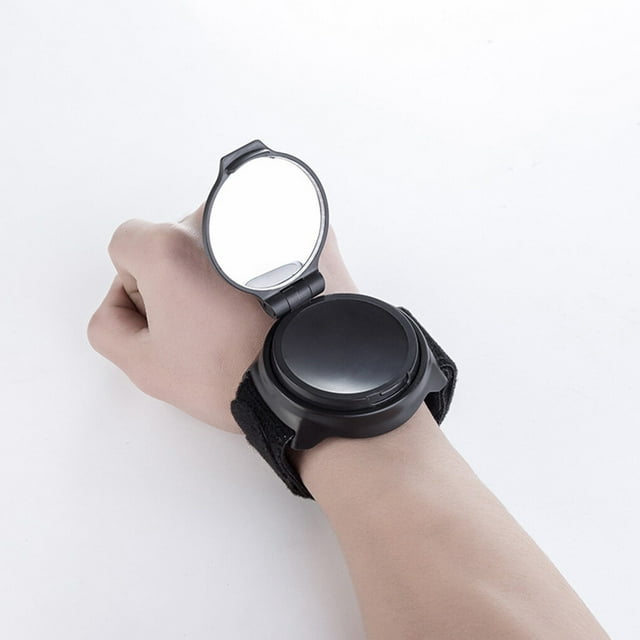 Bicycles Rearview Mirror Wide-angle Convex Back Mirrors Convenient Wrist Band Mountain Accessory Waterproof Road Bike Wear-resistant Accessories