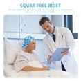 thumbnail image 3 of OULII Bassin de Bain Allongé pour Toilettes PP Bleu, 3 of 6