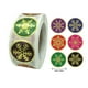 thumbnail image 2 of Paquete De Pegatinas Para Decorar Regalos Navideños, 1 Rollo, 500 Unidades, Navidad, 2 of 2