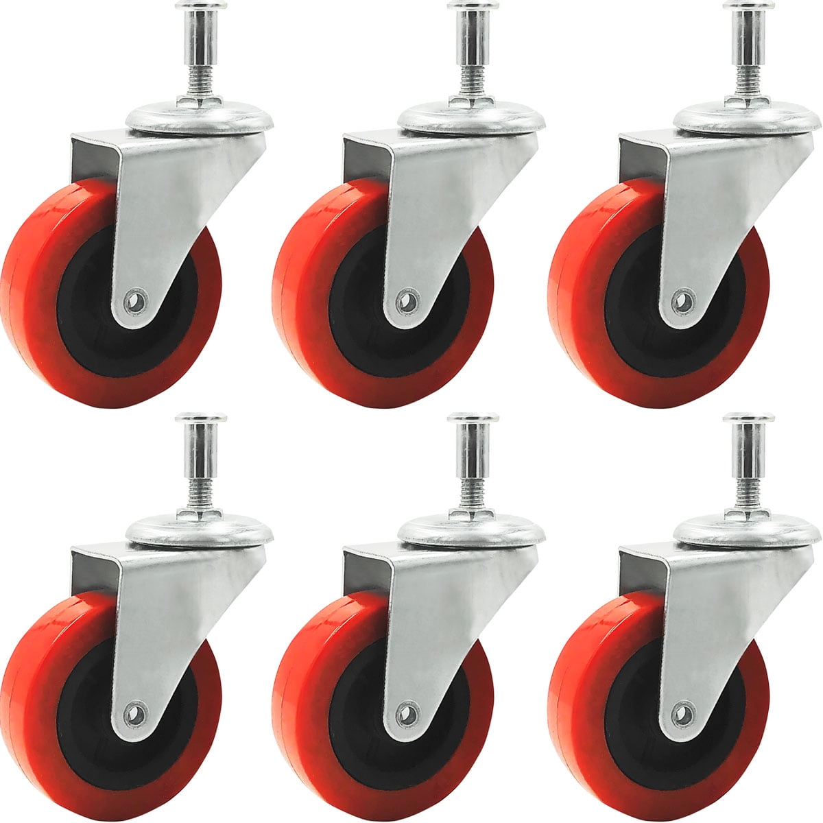 Online Best Service 12 Pack Heavy-Duty 2 LOW PROFILE Swivel Caster Wheel for Creeper Service Cart Stool Post Mount Online Best Service 12 Pack Heavy-Duty 2 LOW PROFILE Swivel Caster Wheel for Creeper Service Cart Stool Post Mount