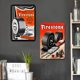 thumbnail image 4 of Placa Metal Vintage para Coche Pintura Hierro Rectangular Bar El Art30x40cm 2 Uds., 4 of 9